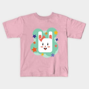 rabbit happiness Kids T-Shirt